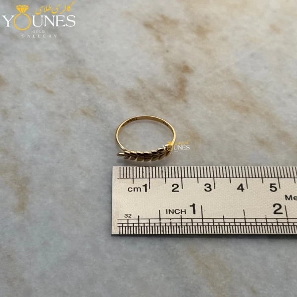 انگشتر گندم طلا